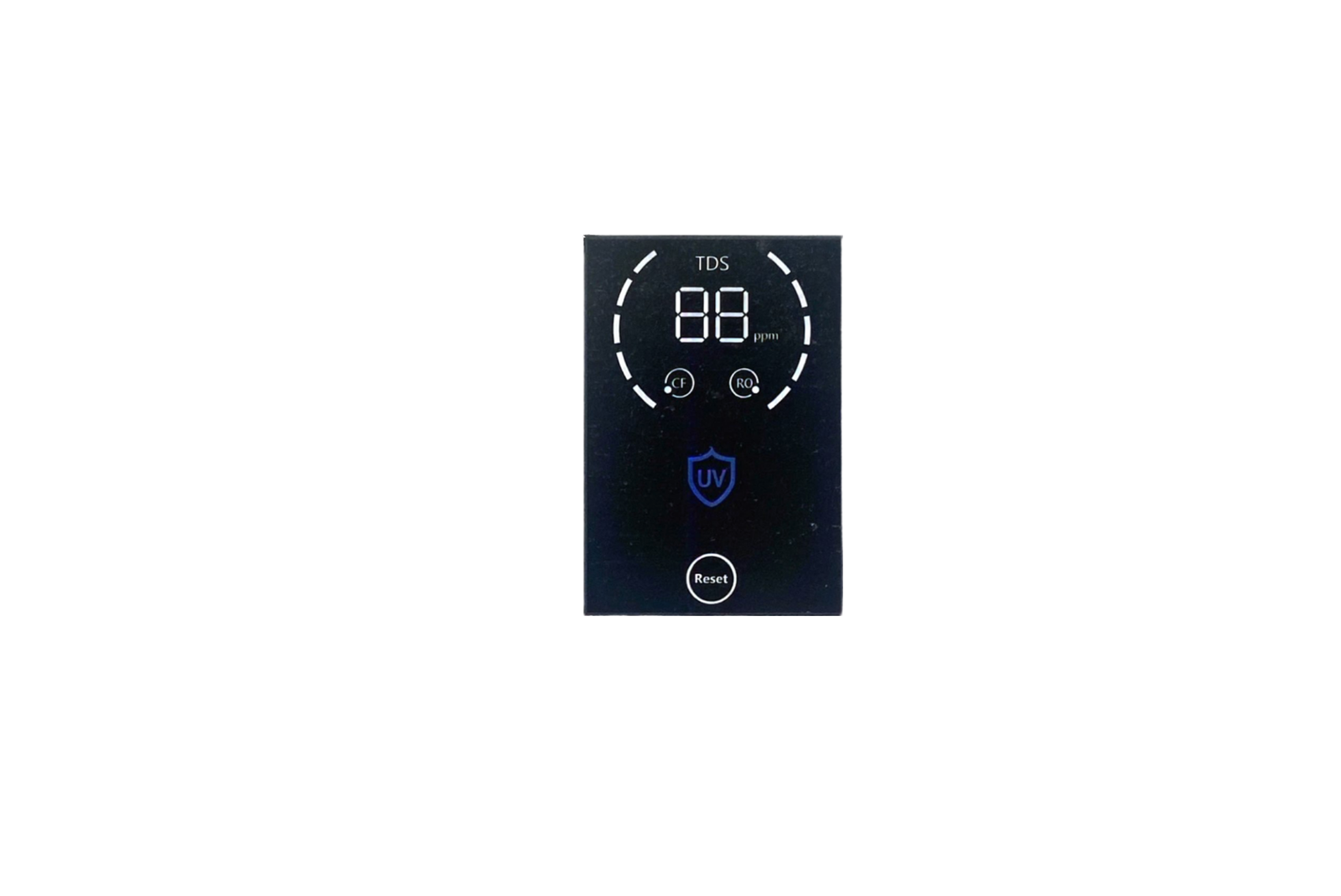 Control Panel – Reset-Taste und LED-Anzeige